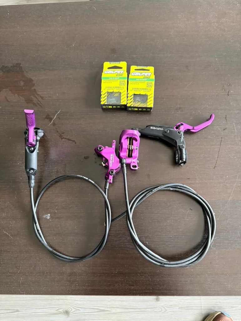 Used Hayes Dominion A4 Purple Brake bike — image 1 of 10