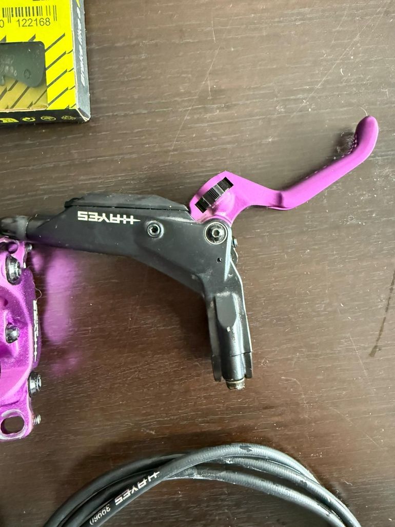 Used Hayes Dominion A4 Purple Brake bike — image 4 of 10