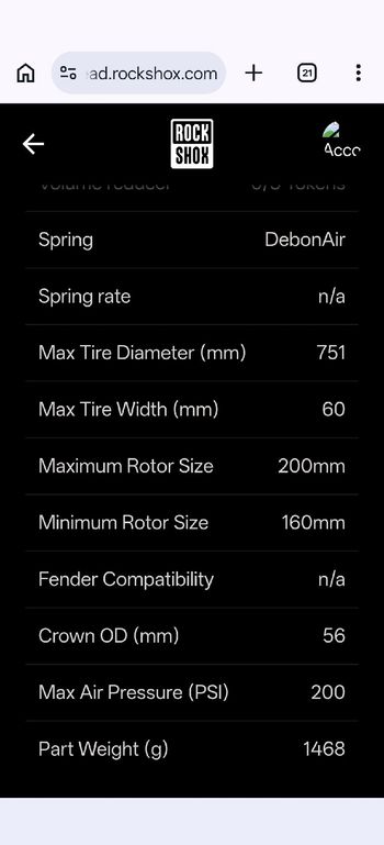 Used RockShox Sid SL 2023 bike — image 10 of 10