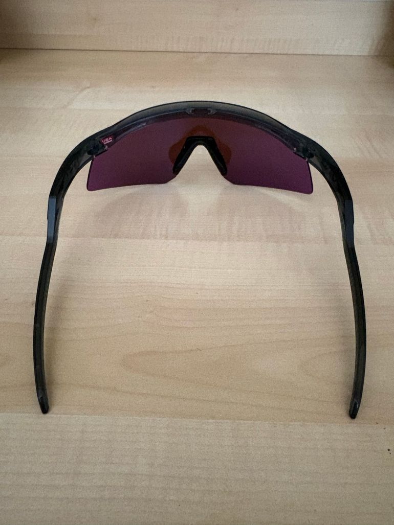 Used Oakley Hydra Prizm Violet Lenses, Crystal Black Frame 2026 bike — image 3 of 6