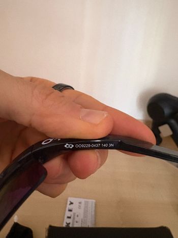 Used Oakley Hydra Prizm Violet Lenses, Crystal Black Frame 2026 bike — image 4 of 6