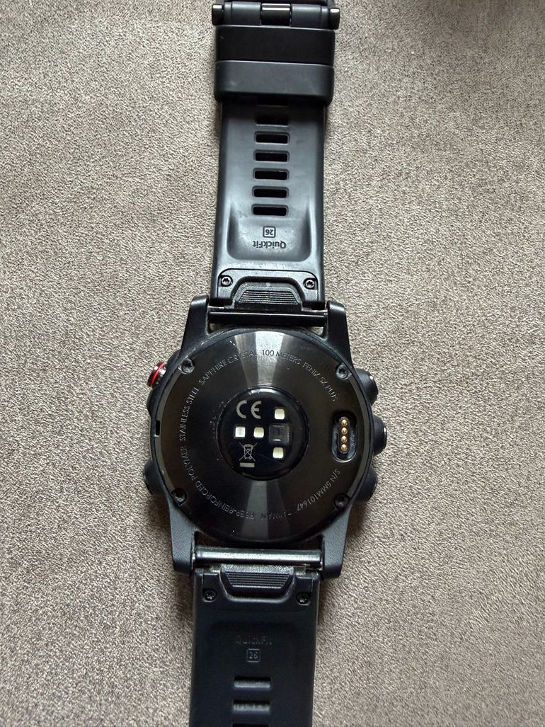Used Garmin fēnix 5X Plus GPS Watch bike — image 2 of 6