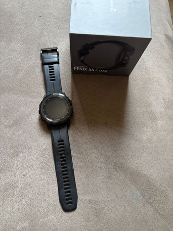Used Garmin fēnix 5X Plus GPS Watch bike — image 6 of 6
