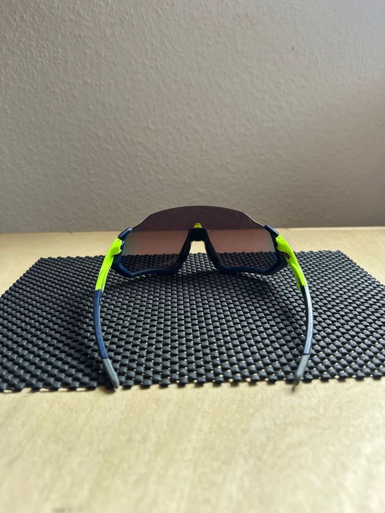 Used Oakley Flight Jacket Sunglasses bike — image 3 of 4