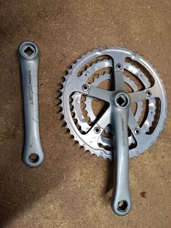 Used Shimano 105 Triple Plateau FC 1056 1057 bike
