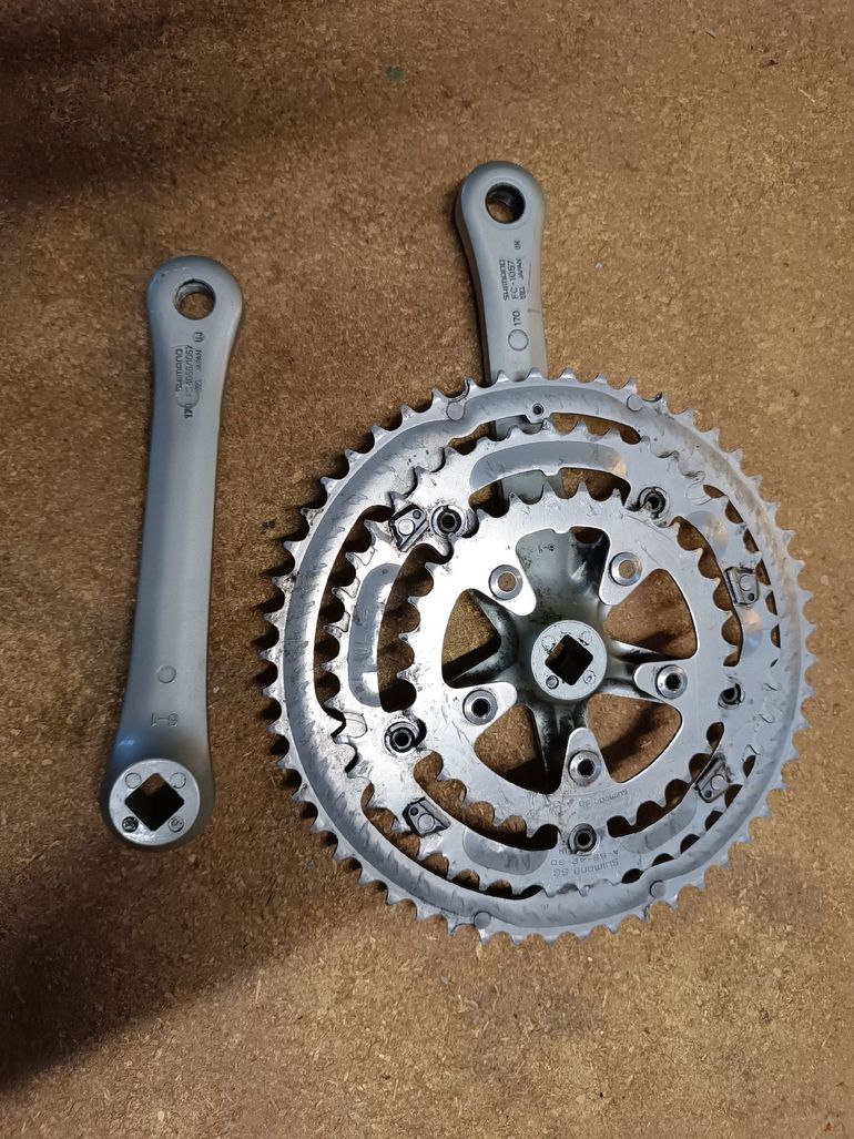 Used Shimano 105 Triple Plateau FC 1056 1057 bike — image 3 of 4