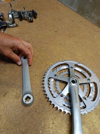 Used Shimano 105 Triple Plateau FC 1056 1057 bike — image 2 of 4