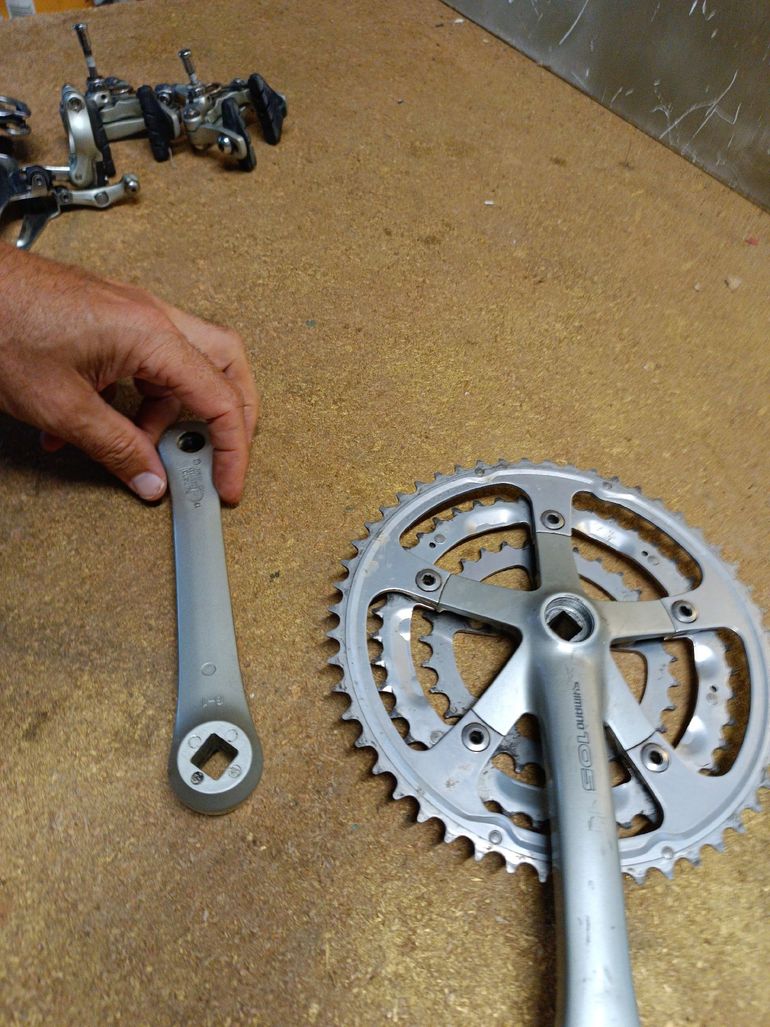 Used Shimano 105 Triple Plateau FC 1056 1057 bike — image 2 of 4