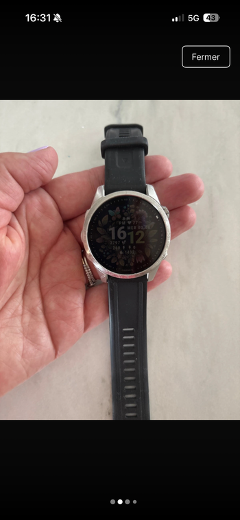 Used Garmin fēnix 7S GPS Watch 2022 bike