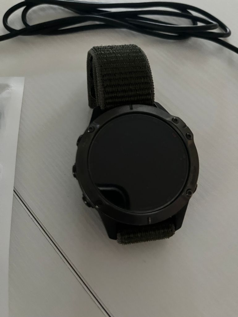 Used Garmin fēnix 6 Sapphire GPS Watch bike — image 2 of 6