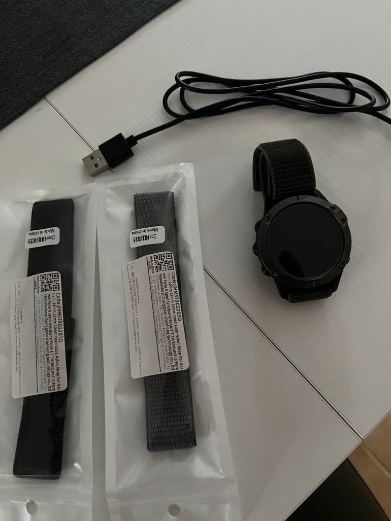 Used Garmin fēnix 6 Sapphire GPS Watch bike — image 1 of 6