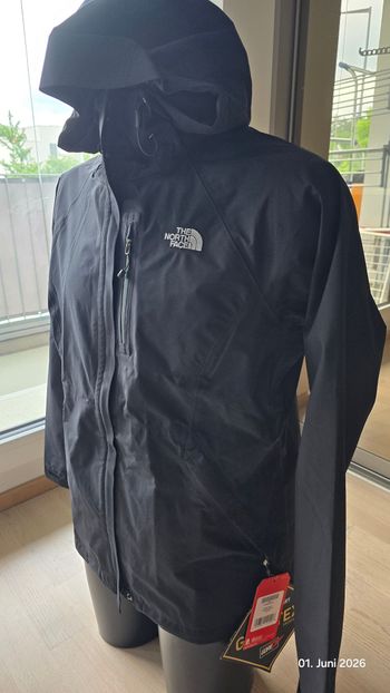 Used The North Face Dryzzle Jacke schwarz L bike