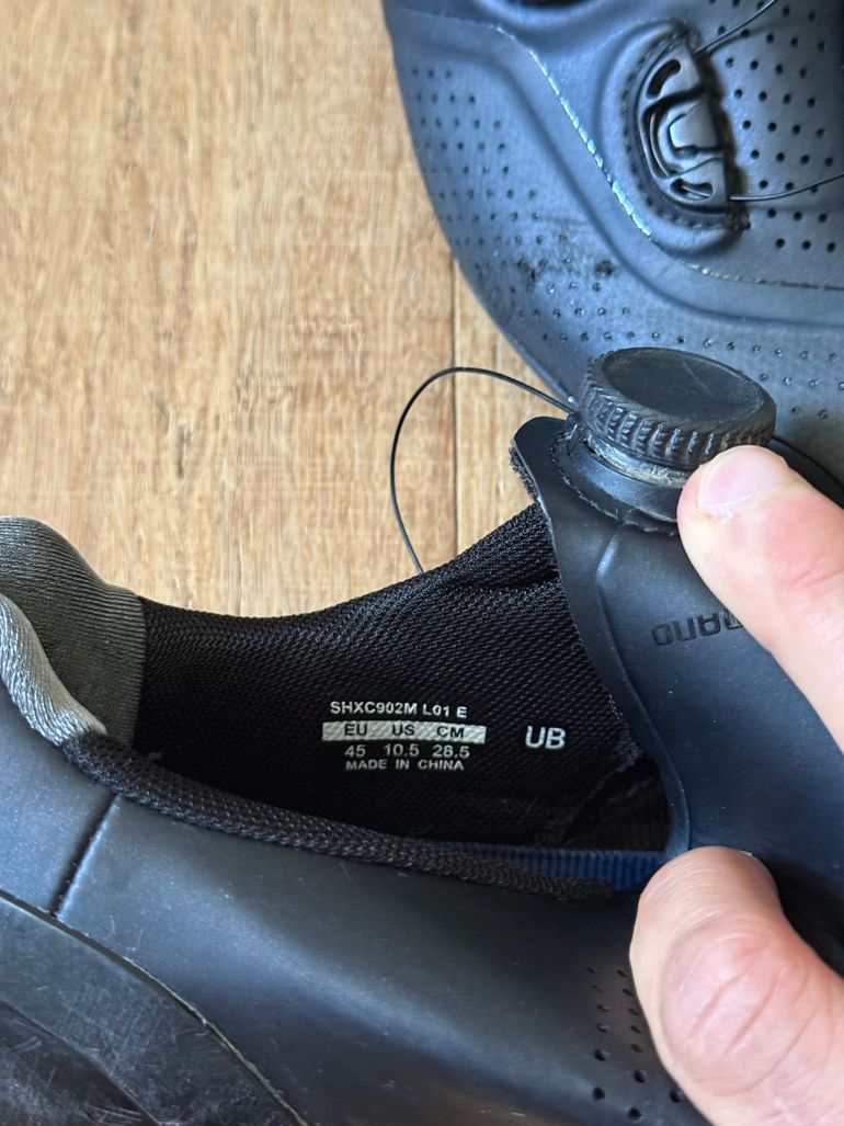 Used Shimano S-PHYRE XC902 MTB Shoes 2023 bike — image 6 of 6