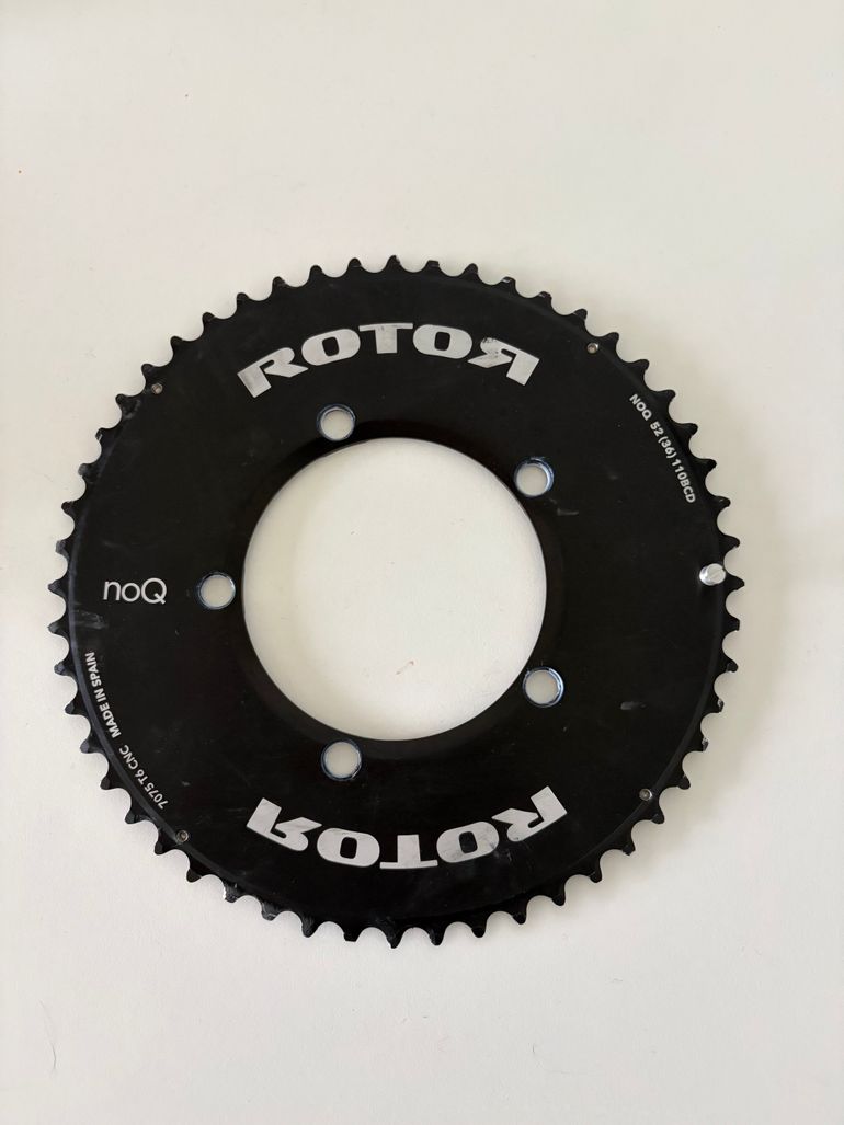 Used Rotor no-Q Aero Kettingbladen 52/36 110BCD 5 gaten 2026 bike — image 1 of 3