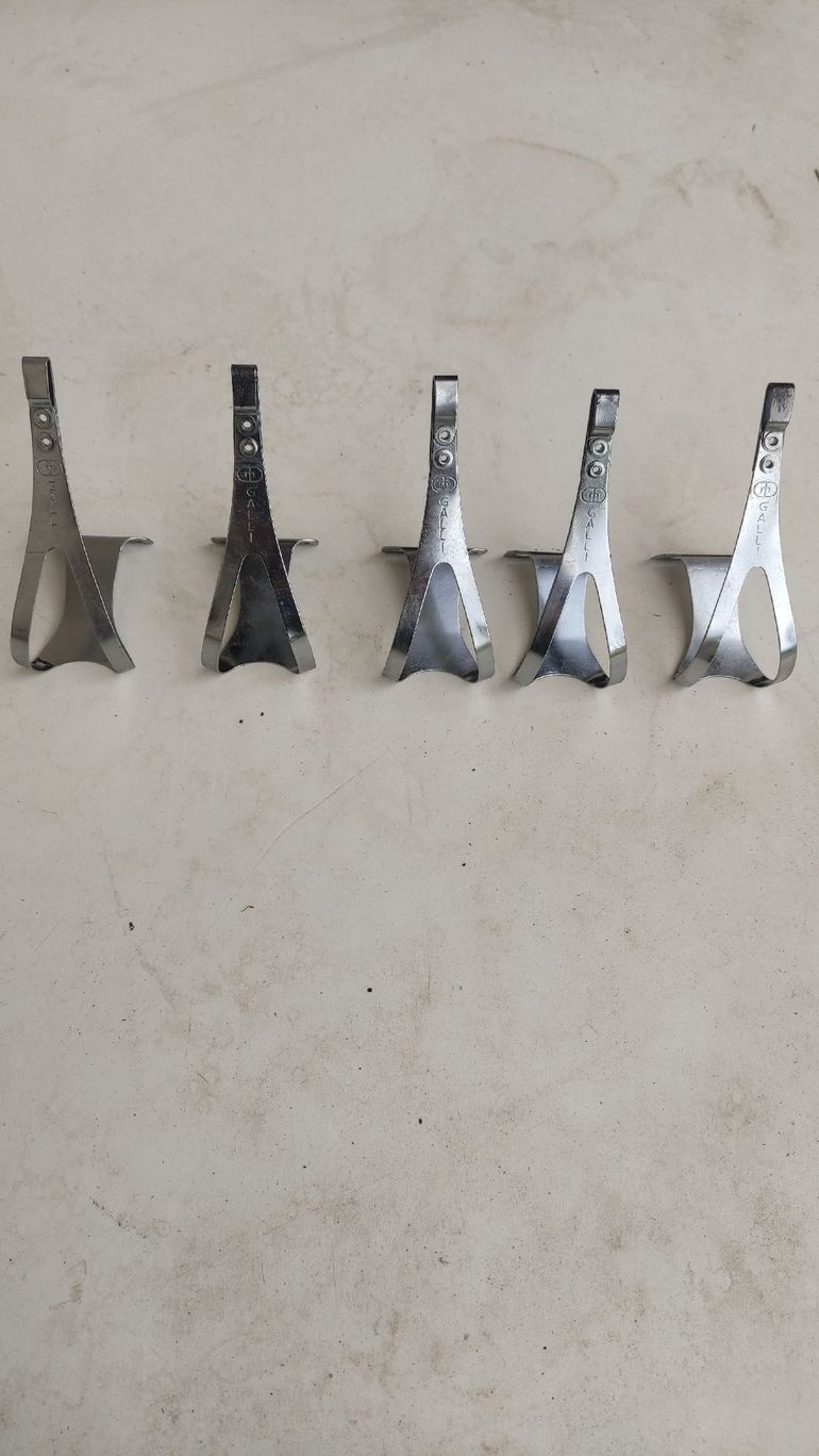Used galli Clips per pedali 1984 bike — image 1 of 7