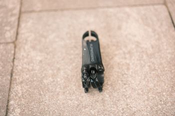 Used Deda Elementi Superzero Stem 90mm 31.7mm 1 1/8" 8° Alu Aero Black bike — image 2 of 2