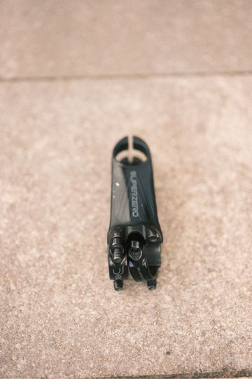 Used Deda Elementi Superzero Stem 90mm 31.7mm 1 1/8" 8° Alu Aero Black Cockpit