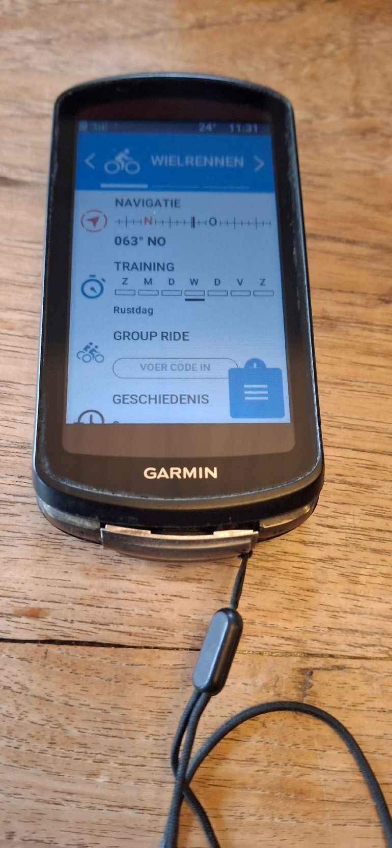 Used Garmin edge 1040 solar bike — image 2 of 3
