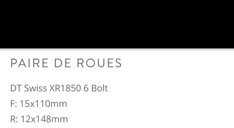 Brugt Dt Swiss XR 1850 Wheelset bike — billede 4 af 4
