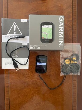 Used Garmin Edge 830 bike