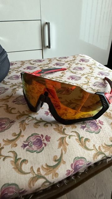 Gebrauchtes Oakley flight jacket 2018 Cycling Accessories