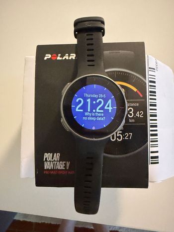 Used Polar Vantage V GPS Watch 2019 bike
