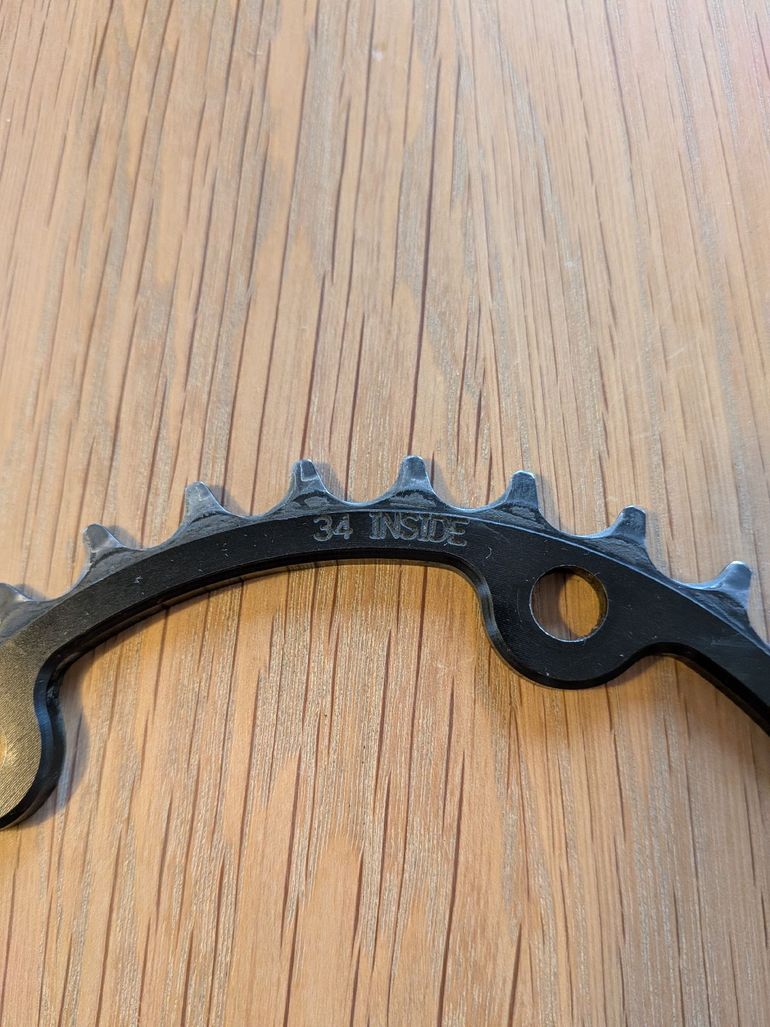 Used White Industries VBC Chainring inner 34t bike — image 2 of 3