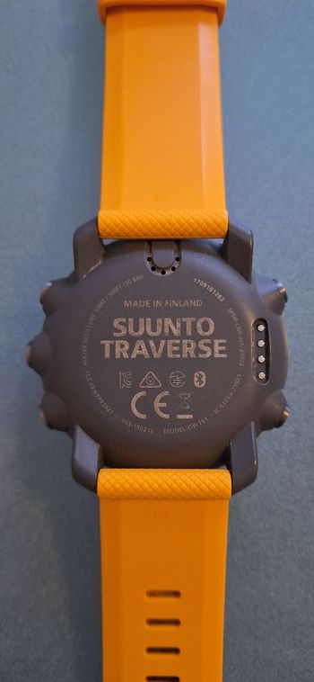 Used Suunto Traverse Amber GPS Watch bike — image 3 of 9