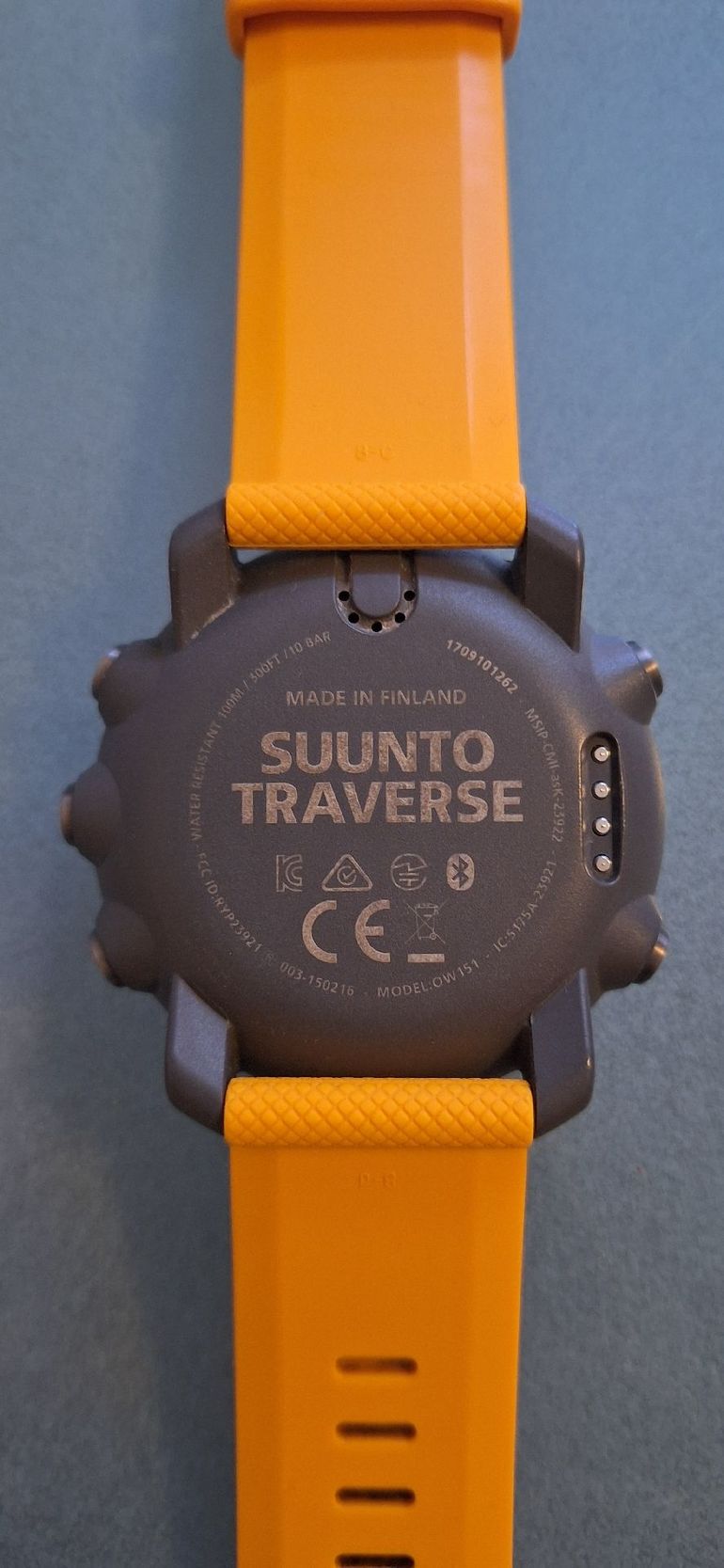 Used Suunto Traverse Amber GPS Watch bike — image 3 of 9