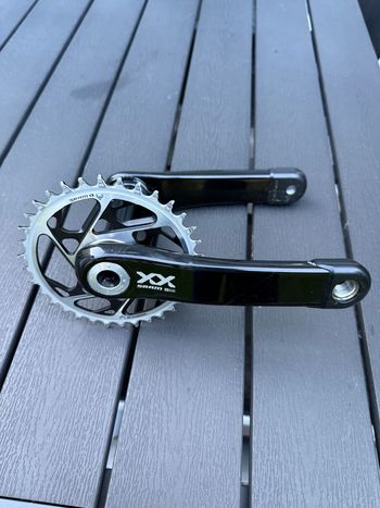 Used Sram XX SL Kurbel 170mm bike