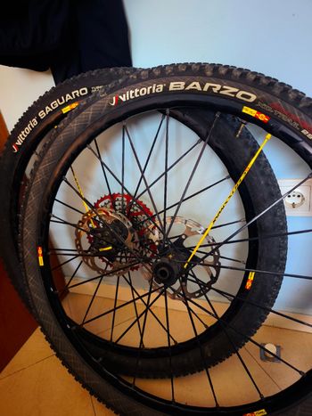 Used Mavic Crossmax SL Carbon Wheelset bike
