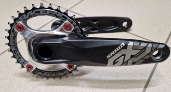 Used Sram GX Crankset 170 mm bike — image 2 of 2