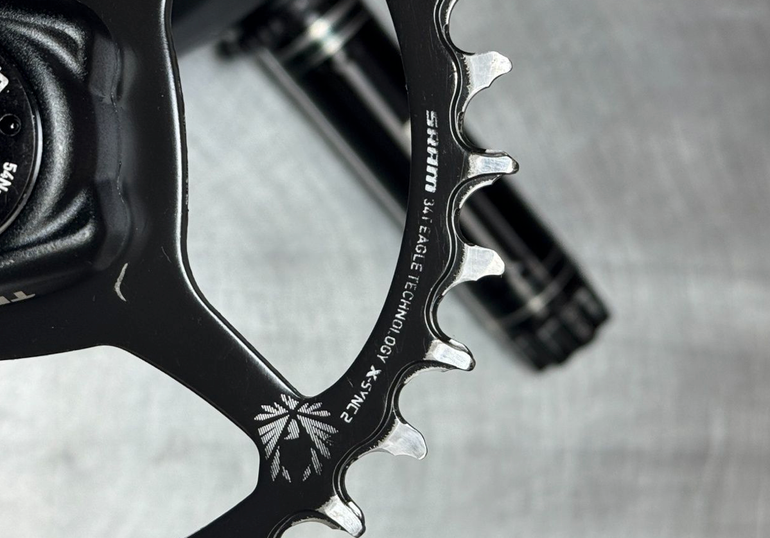 Used Truvativ Stylo 6K Eagle DUB Crankset 175mm 34T bike — image 6 of 7