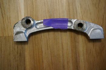 Used Hope Discbrake Adaptor to PM 180mm bike