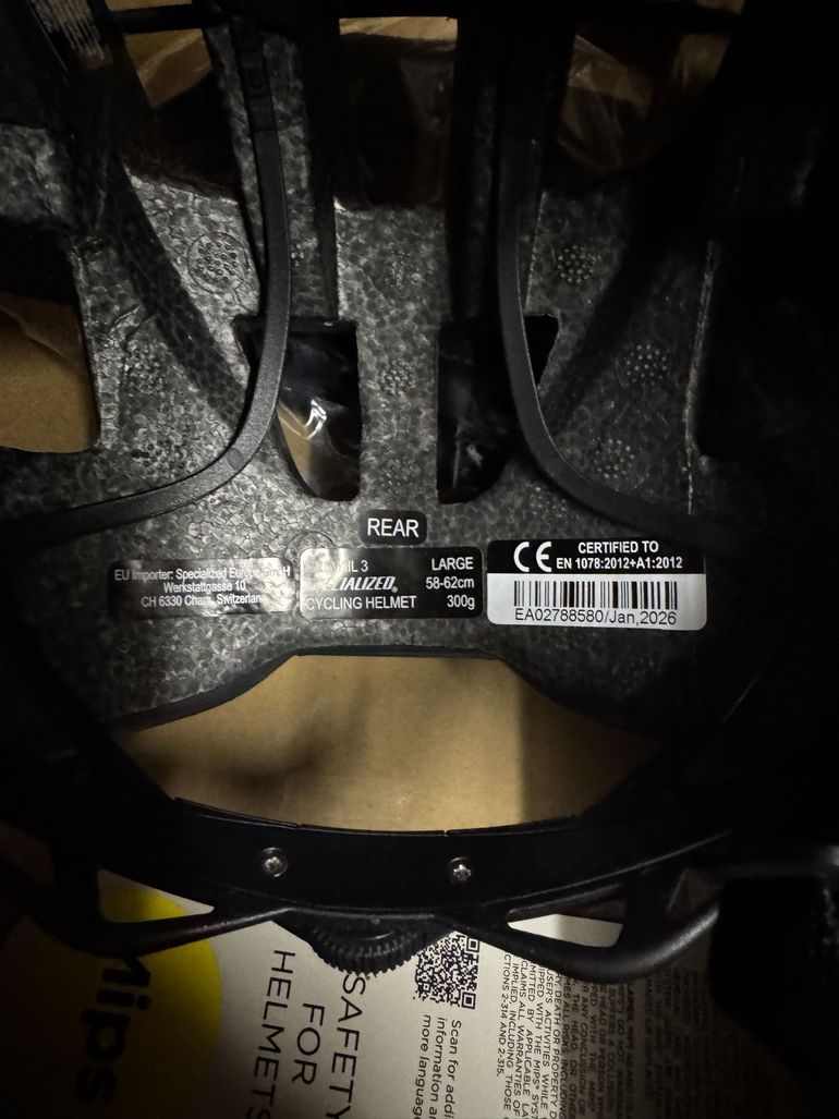 Used S-Works Prevail 3 Helmet Taglia L 2026 bike — image 5 of 5