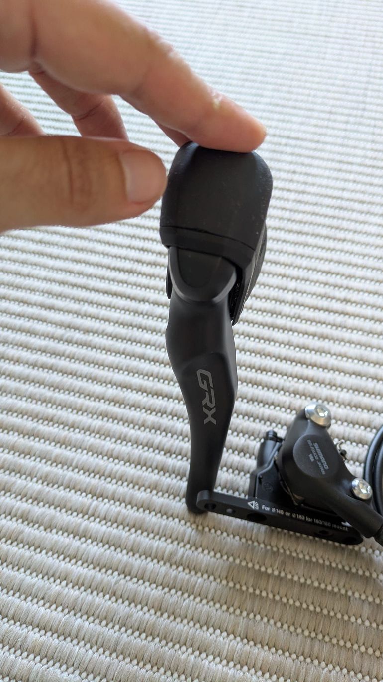 Used Shimano GRX ST-RX600 Left Shift/Brake Lever + BR-RX400 Caliper bike — image 8 of 8