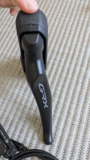 Used Shimano GRX ST-RX600 Left Shift/Brake Lever + BR-RX400 Caliper bike — image 2 of 8
