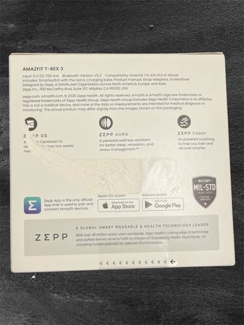 Used Amazfit T-Rex 3 Rugged GPS Smartwatch 2026 bike — image 3 of 4