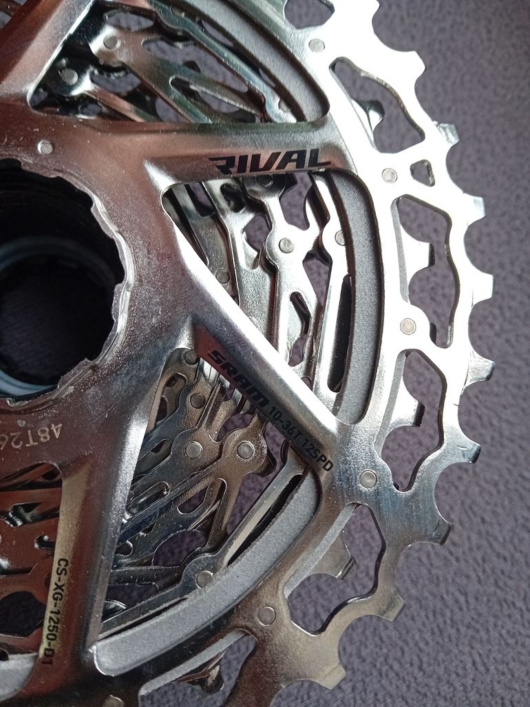 Used Sram Rival XG-1250 D1 Cassette 10-36t bike — image 3 of 4