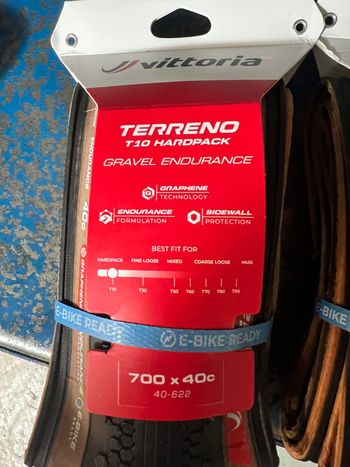 Used Vittoria T10 700x40 Tires Pair 2026 bike — image 2 of 2