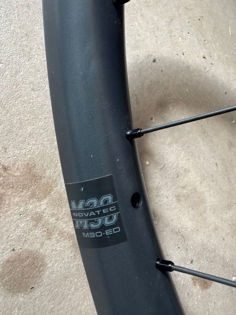 Used Novatec M30 Carbon Rear Wheel 2025 bike — image 9 of 12