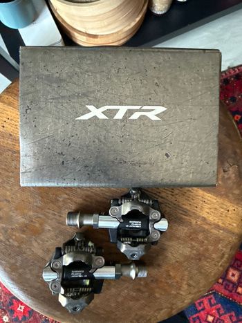 Used Shimano XTR Pedals bike