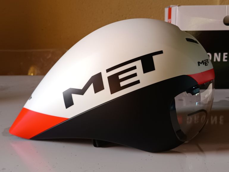 Used MET Drone Wide Body II Helmet 2024 bike — image 3 of 10