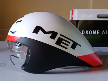 Used MET Drone Wide Body II Helmet 2024 bike