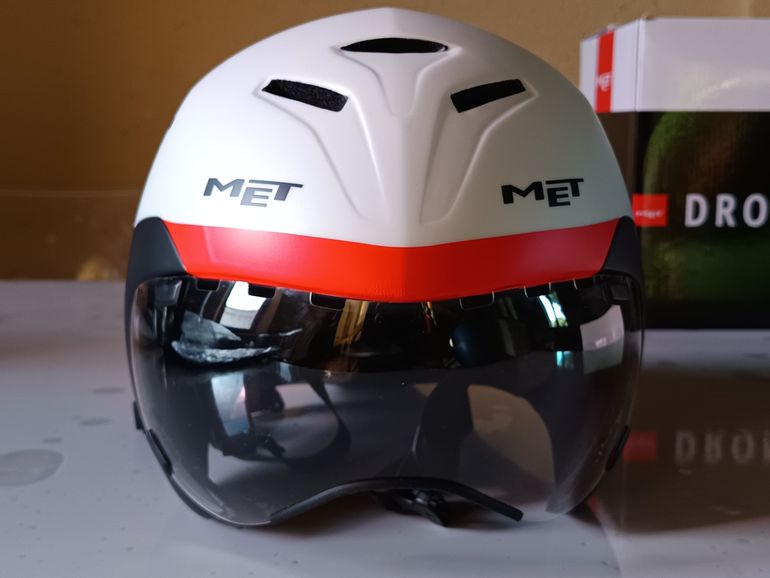 Used MET Drone Wide Body II Helmet 2024 bike — image 5 of 10
