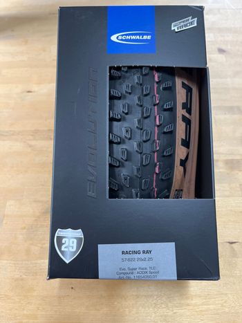 Used Schwalbe Racing Ray 29x2.25 bike