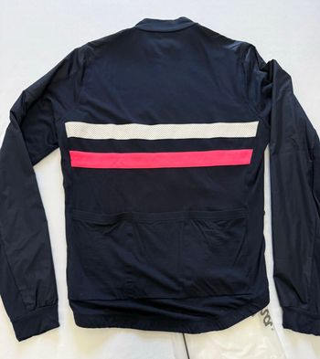 Used Rapha Brevet Windblock Merino Jersey Langarm Blau Gr L bike — image 6 of 7
