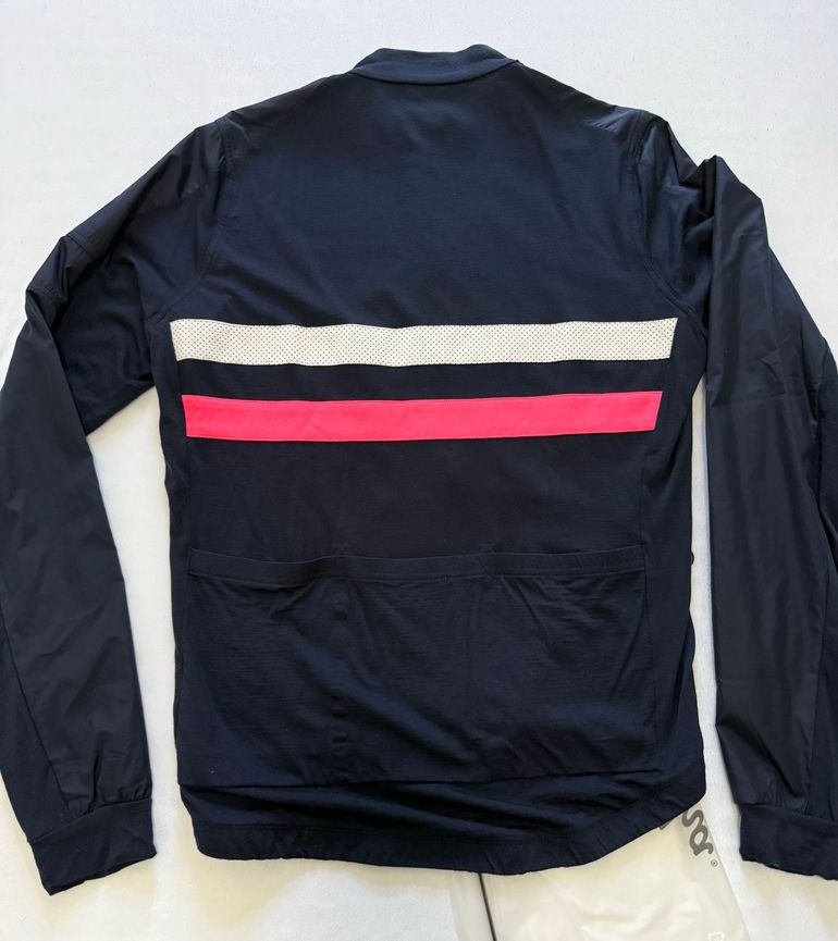Used Rapha Brevet Windblock Merino Jersey Langarm Blau Gr L bike — image 6 of 7