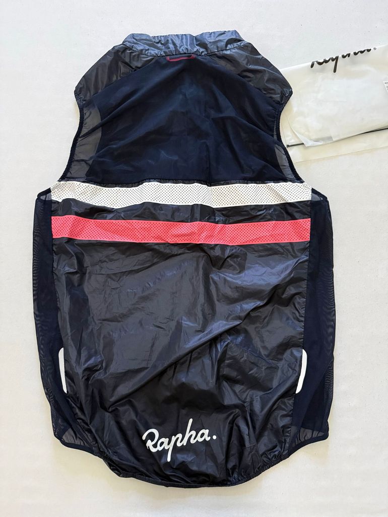 Used Rapha Brevet Gilet Windweste Radweste Navy Dunkelblau Gr L bike — image 4 of 4