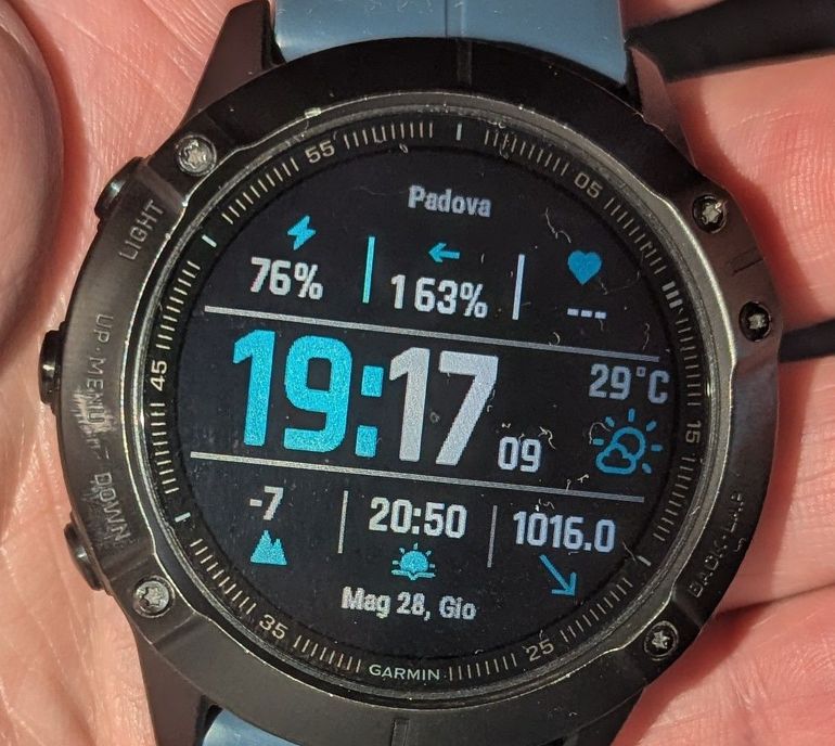 Used Garmin Fenix 6X Pro Sapphire 51mm bike — image 1 of 6
